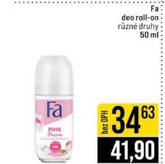 Fa deo roll-on různé druhy 50 ml 