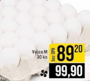 Vejce M 30 ks
