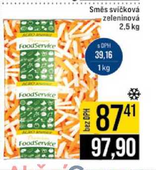 Směs svíčková zeleninová 2,5 kg 
