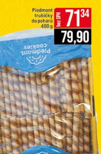 Piedmont trubičky do poháru 400 g