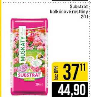 Substrát balkónové rostliny 20l