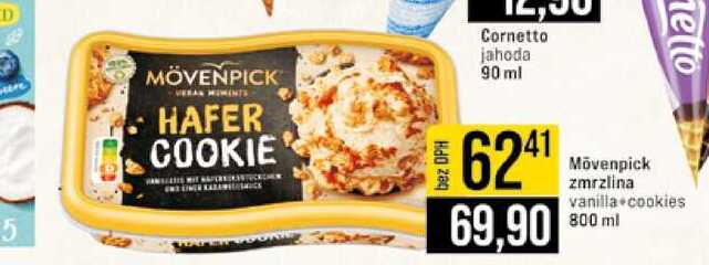 Mövenpick zmrzlina vanilla cookies 800 ml 