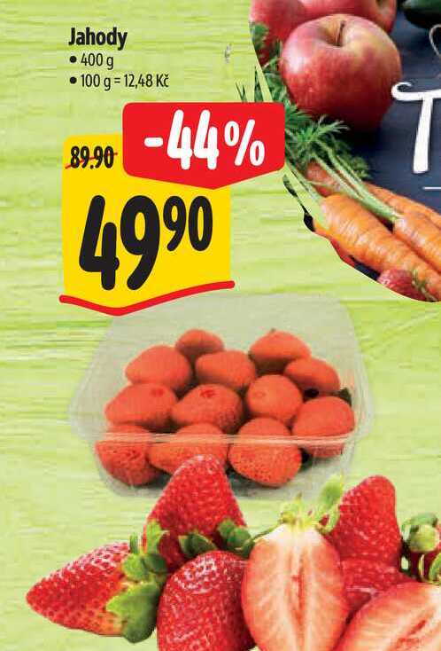 Jahody 400 g  