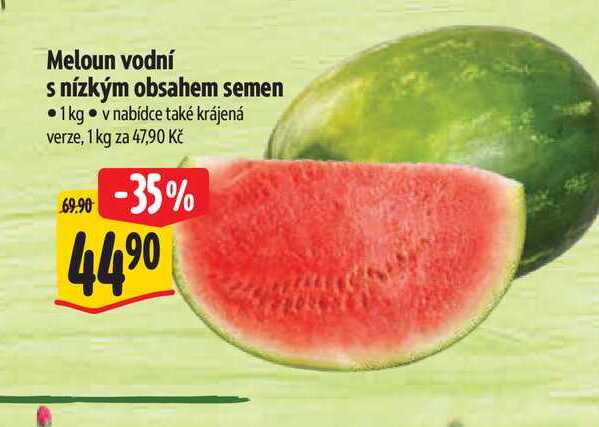 Meloun vodní s nízkým obsahem semen  1 kg