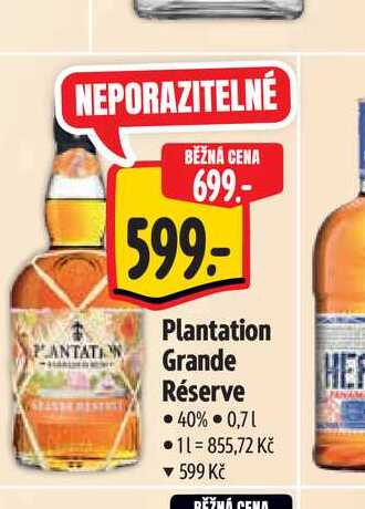  Plantation Grande Réserve 0,7 l