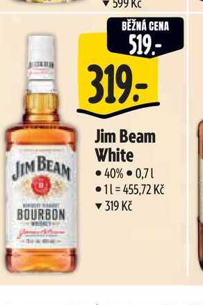   Jim Beam White  0,7 l