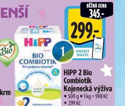   HiPP 2 Bio Combiotik  Kojenecká výživa  500 g 