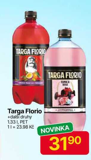 Targa Florio +další druhy 1.33 I, PET