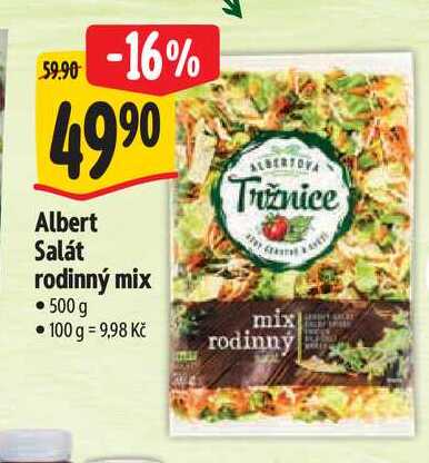 Albert Salát rodinný mix 500 g 