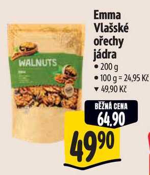 Emma Vlašské ořechy jádra, 200 g 