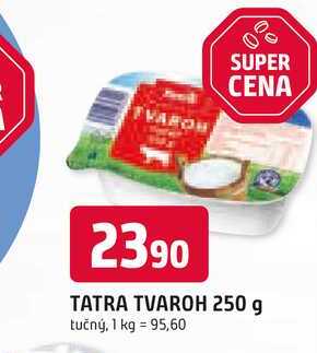 TATRA TVAROH 250 g tučný