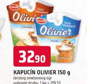 KAPUCÍN OLIVIER 150 g 
