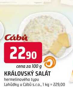 KRÁLOVSKÝ SALÁT hermelinového typu 100g