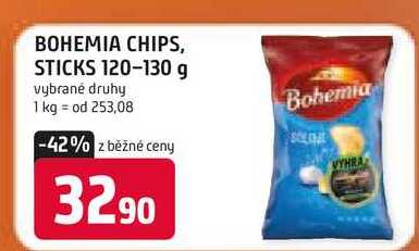 BOHEMIA CHIPS, STICKS 120-130 g 