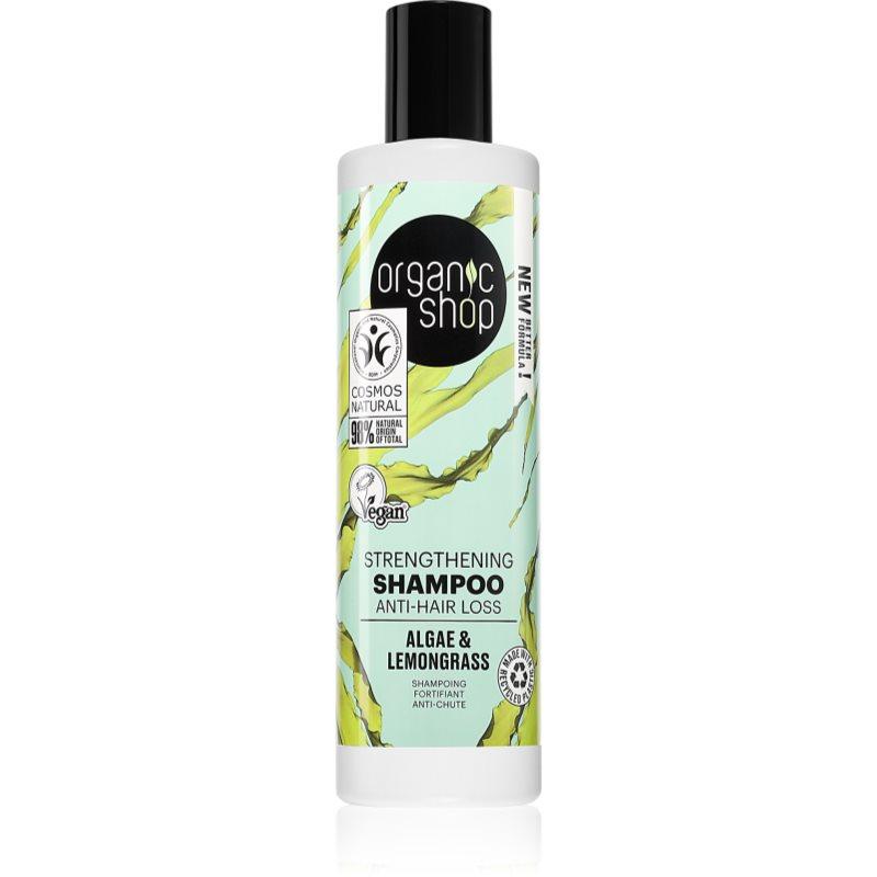 Organic Shop Organic Algae & Clay minerální šampon pro křehké vlasy 280 ml