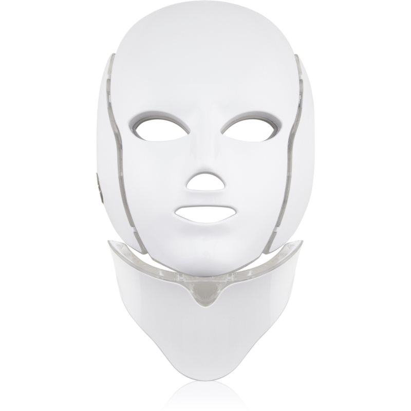 PALSAR7 LED Mask Face and Neck White ošetřující LED maska na obličej a krk 1 ks