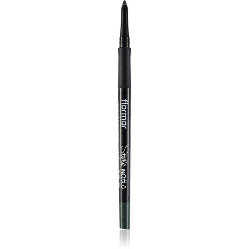 flormar Style Matic Eyeliner automatická tužka na oči voděodolná odstín S08 Serious Green 0,35 g