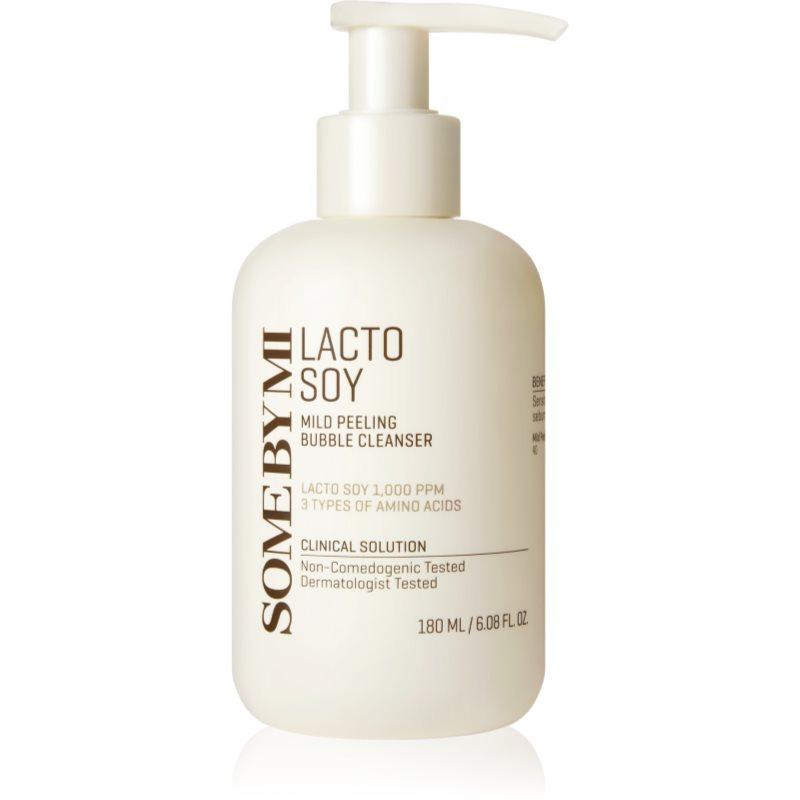 Some By Mi Lacto Soy Mild Bubble Peeling Cleanser jemný čisticí peeling pro citlivou pleť 180 ml