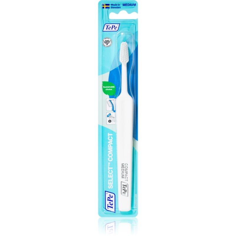 TePe Select Compact Medium zubní kartáček mix barev 1 ks