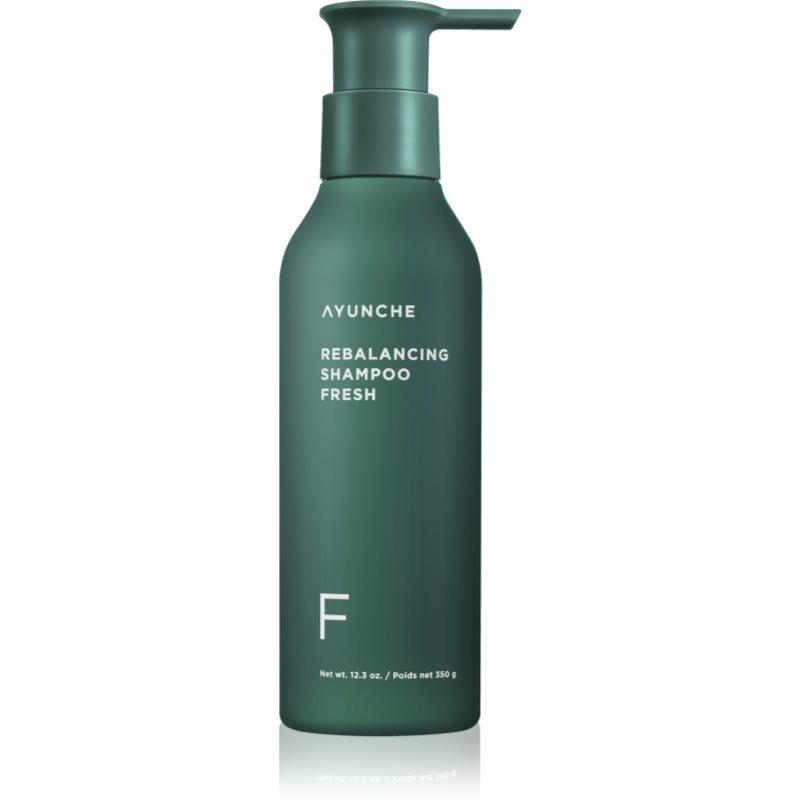 AYUNCHE Rebalancing Shampoo Fresh šampon proti řídnutí a padání vlasů s osvěžujícím účinkem 350 g