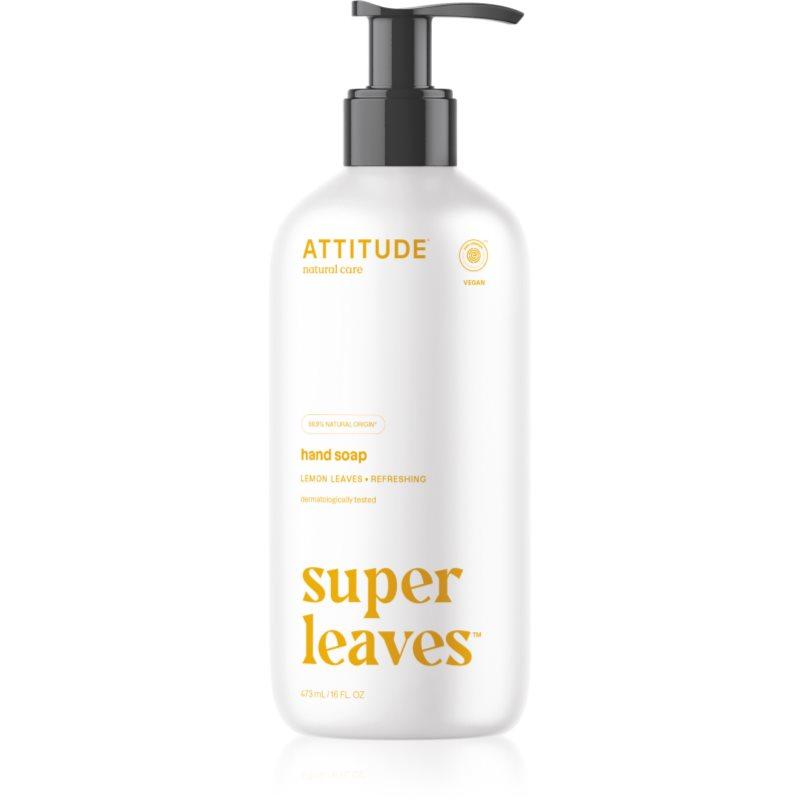 Attitude Super Leaves Lemon tekuté mýdlo na ruce 473 ml