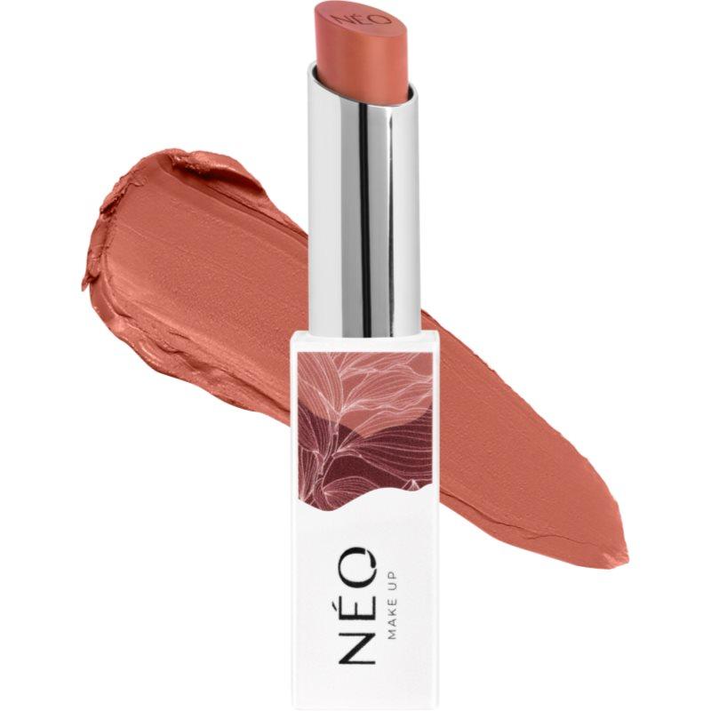 NEO MAKE UP Intense Serum No Transfer Lipstick dlouhotrvající rtěnka s matným efektem odstín 06 Sweet Caramel Morning 3.5 g