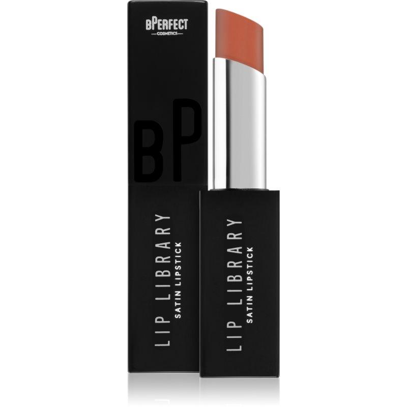 BPerfect Lip Library Satin krémová rtěnka odstín Desire 3 g