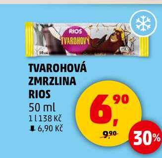 TVAROHOVÁ ZMRZLINA RIOS, 50 ml 