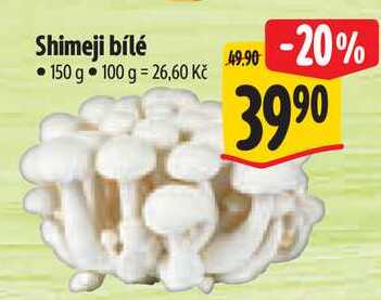 Shimeji bílé, 150 g 