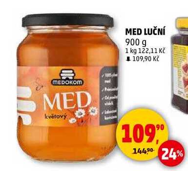 MED LUČNÍ, 900 g 