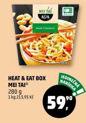 HEAT & EAT BOX MEI TAI, 280 g 