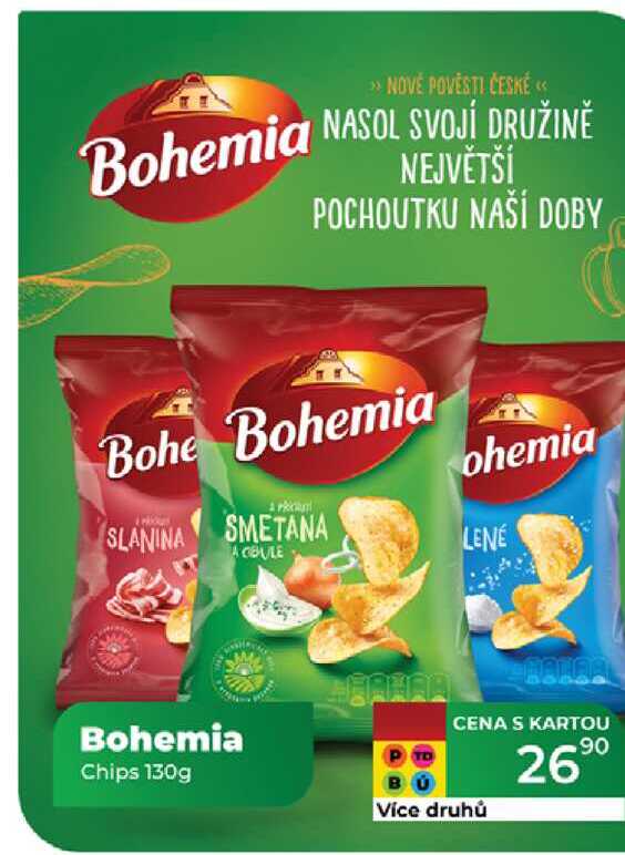 Bohemia Chips 130g