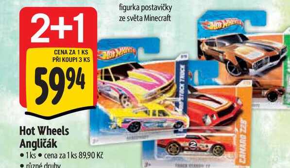 Hot Wheels Angličák, 1 ks