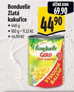 Bonduelle Zlatá kukuřice, 440 g 