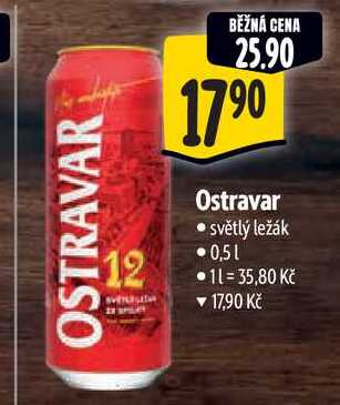 Ostravar, 0,5 l