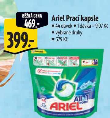 Ariel Prací kapsle, 44 dávek 