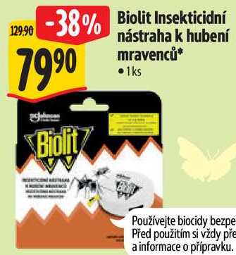 Biolit Insekticidní nástraha k hubení mravenců* 
