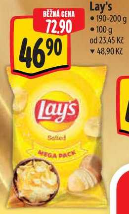 Lay's, 190-200 g  