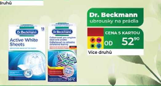 Dr. Beckmann ubrousky na prádo