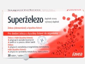 Superželezo 30 tablet