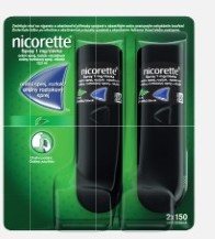 Nicorette® Spray 1 mg/dávka orální sprej, roztok