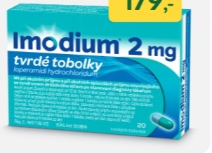 Imodium® 2 mg 20 tvrdých tobolek