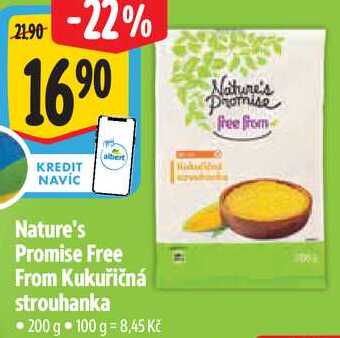 Nature's Promise Free From Kukuřičná strouhanka, 200 g