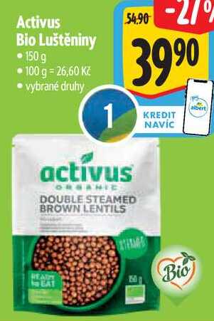 Activus Bio Luštěniny, 150 g