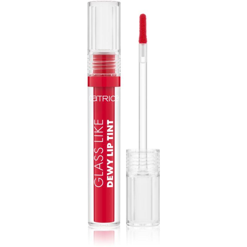 Catrice Glass Like Dewy Lip Tint vysoce pigmentovaný lesk na rty s hydratačním účinkem odstín 050 Regrets? Always! 3 ml