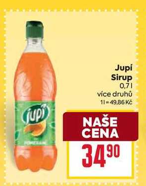 Jupi Sirup 0,7l