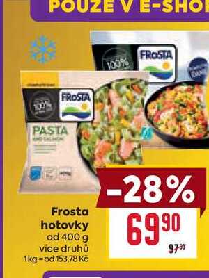 Frosta hotovky od 400 g 