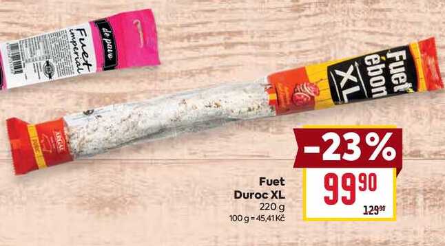 Fuet Duroc XL 220g