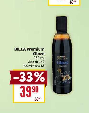 BILLA Premium Glaze 250 ml 