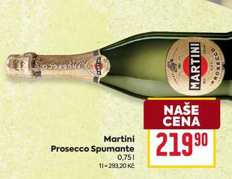 Martini Prosecco Spumante 0,75l 